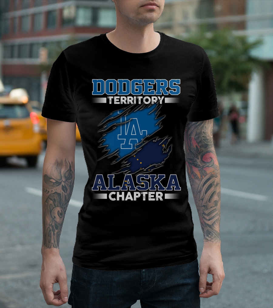 Dodgers Territory La Alaska Chapter T-Shirt