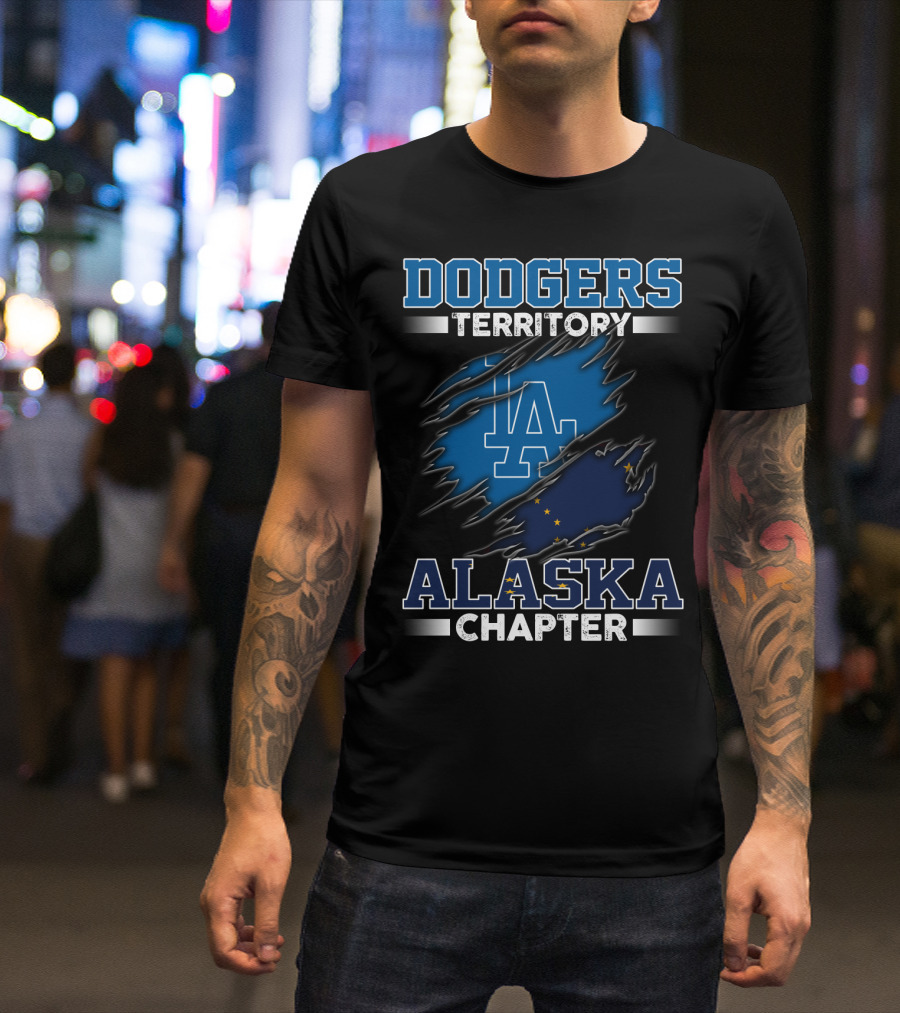 Dodgers Territory La Alaska Chapter T-Shirt