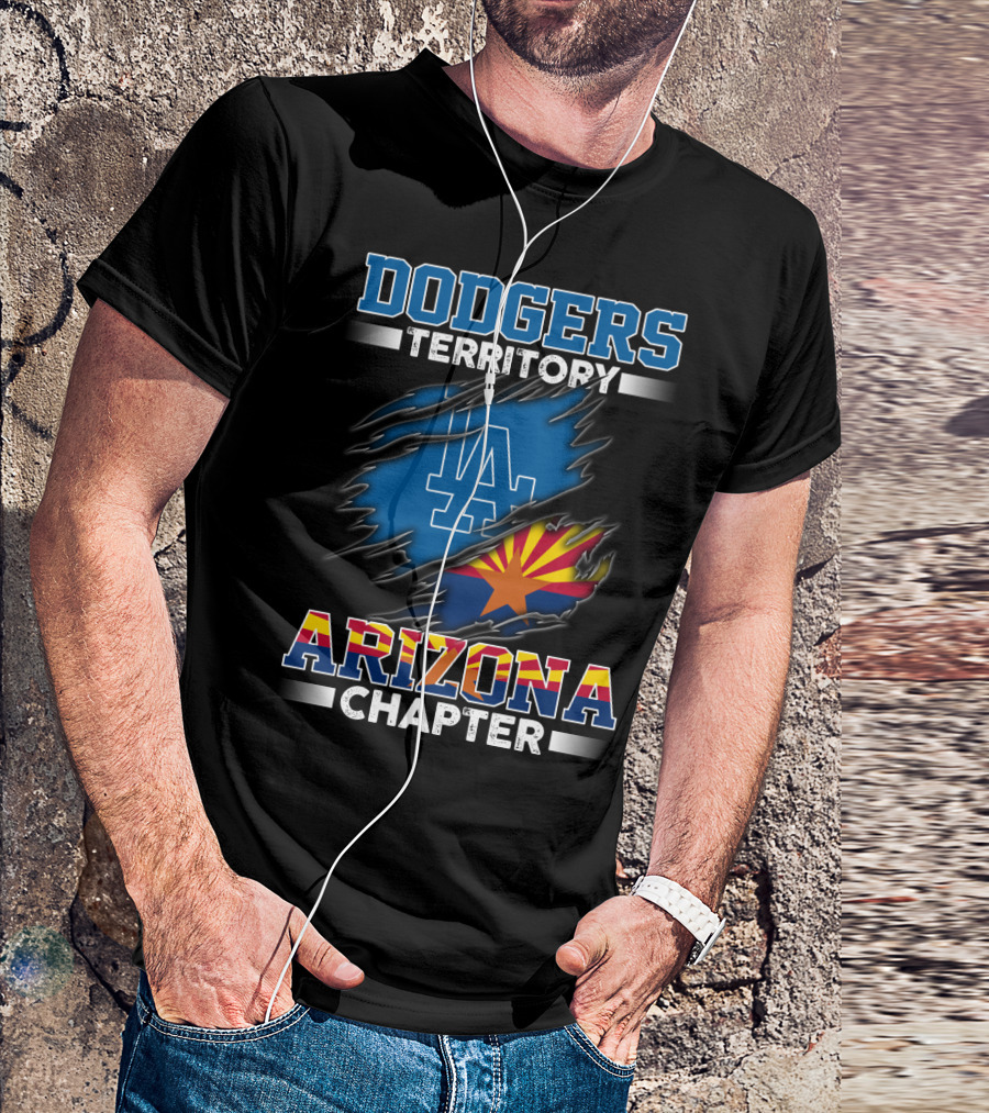 Dodgers Territory Arizona Chapter LA T-Shirt