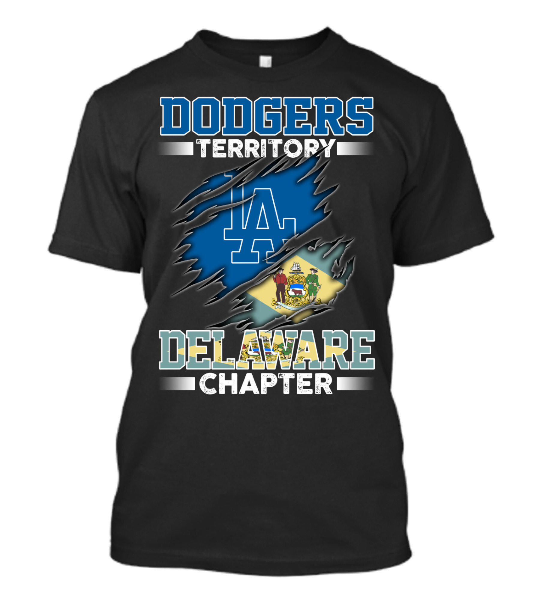 Dodgers Territory LA Delaware Chapter T-Shirt