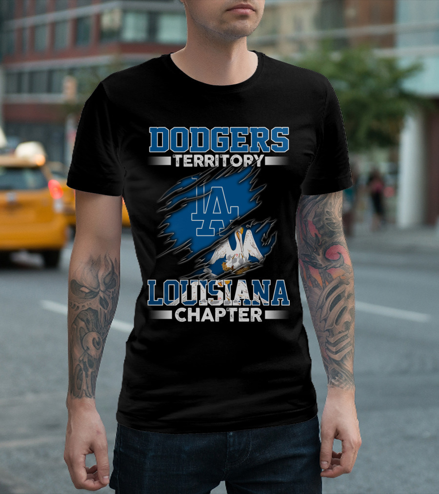 Dodgers Territory LA Louisiana Chapter T-Shirt