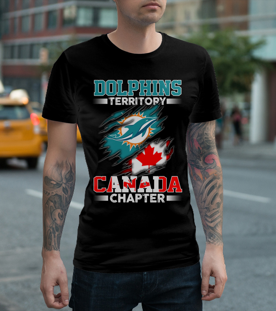 DOLPHINS TERRITORY CANADA CHAPTER T-Shirt