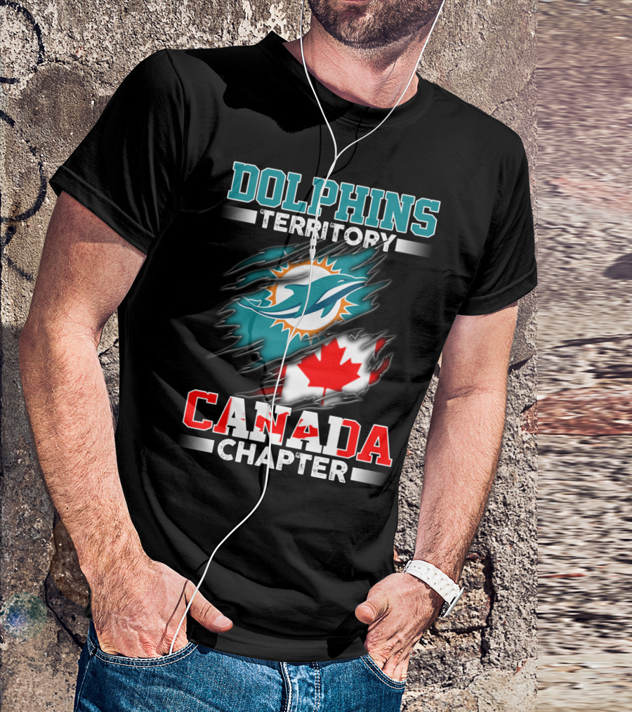 DOLPHINS TERRITORY CANADA CHAPTER T-Shirt