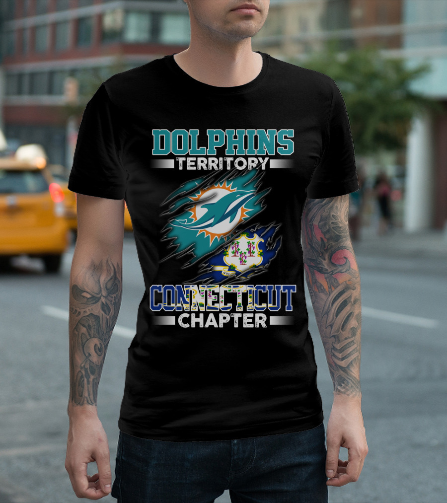 DOLPHINS TERRITORY CONNECTICUT CHAPTER T-Shirt
