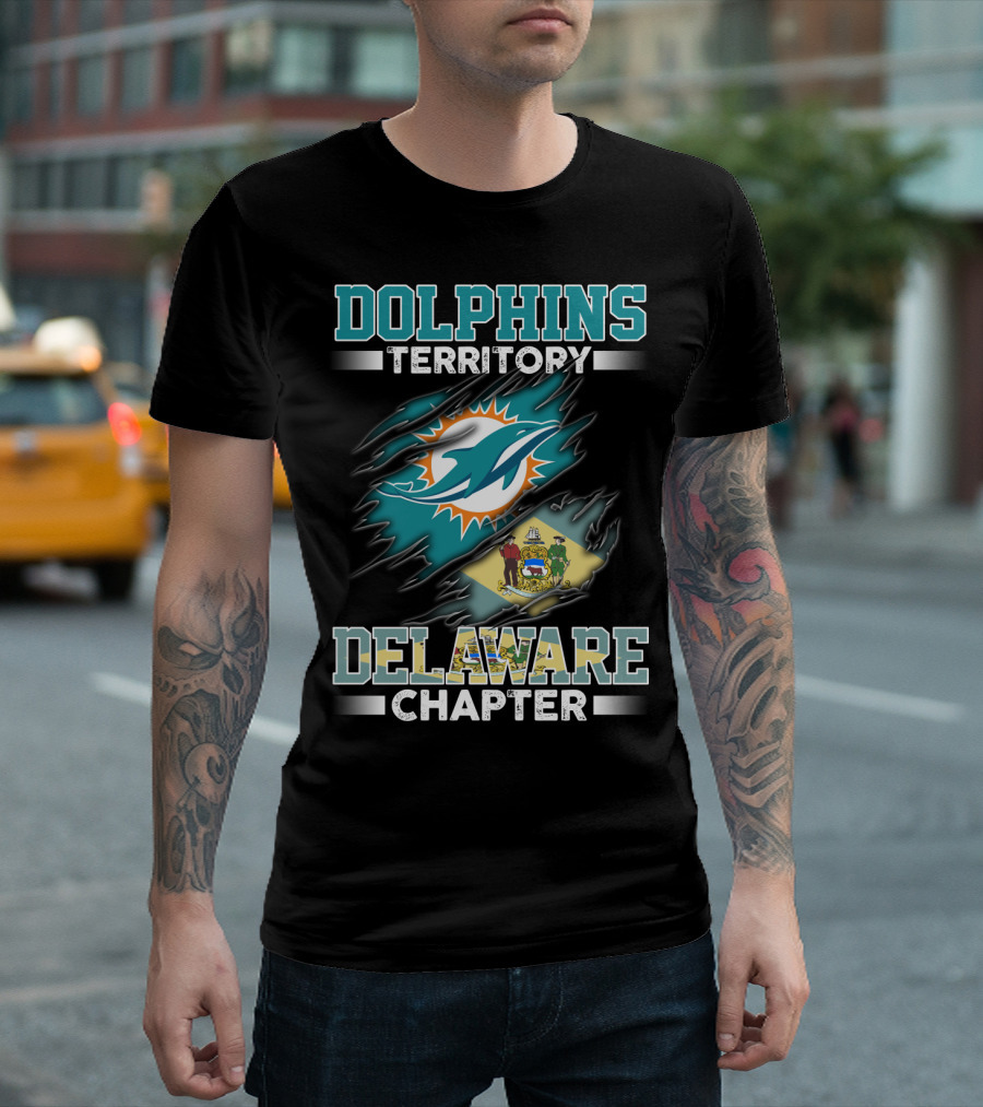 Dolphins Territory Delaware Chapter T-Shirt