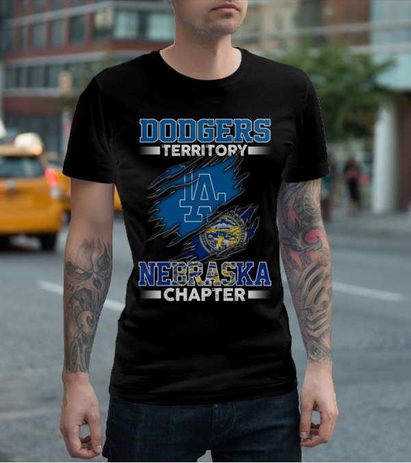 DODGERS TERRITORY LA NEBRASKA CHAPTER T-Shirt