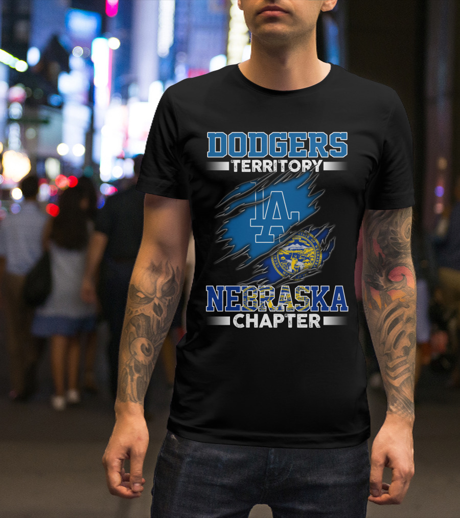 DODGERS TERRITORY LA NEBRASKA CHAPTER T-Shirt
