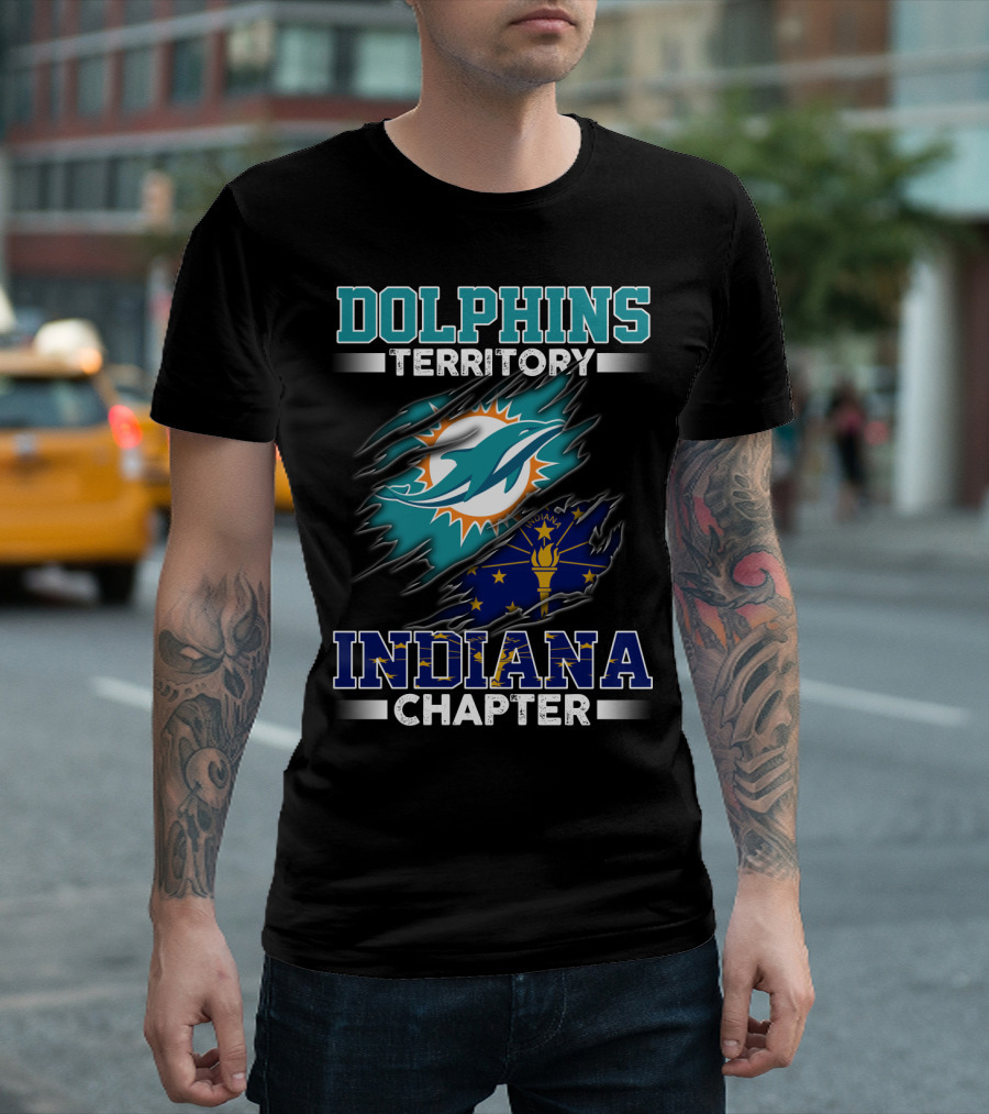 DOLPHINS TERRITORY INDIANA CHAPTER T-Shirt