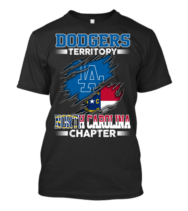 Dodgers Territory North Carolina Chapter T-Shirt