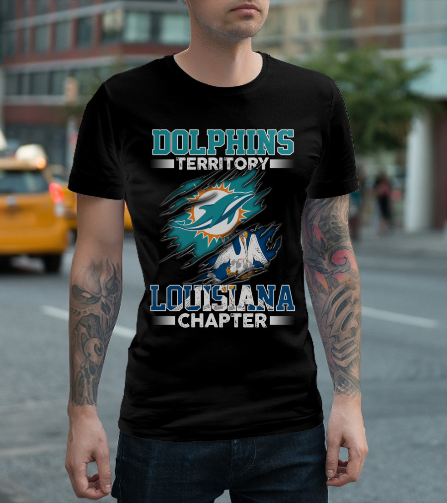 DOLPHINS TERRITORY LOUISIANA CHAPTER T-Shirt