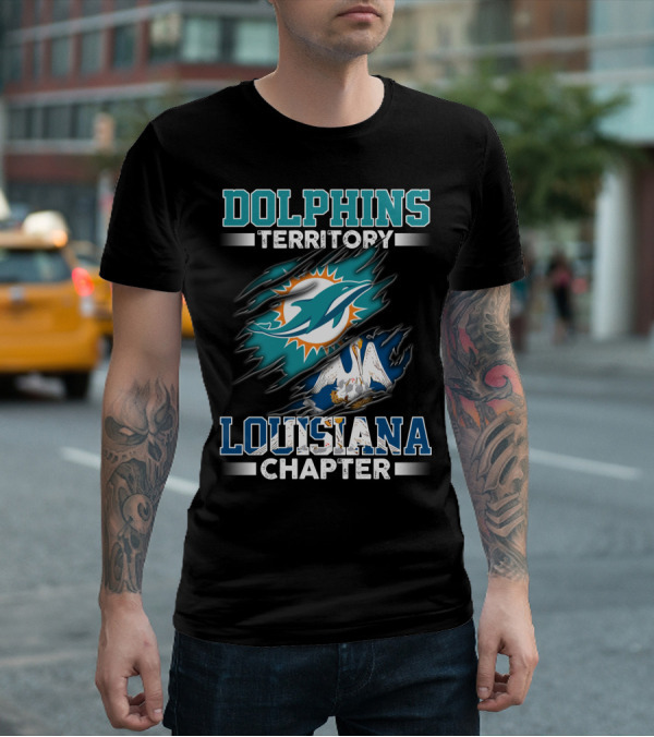 DOLPHINS TERRITORY LOUISIANA CHAPTER T-Shirt