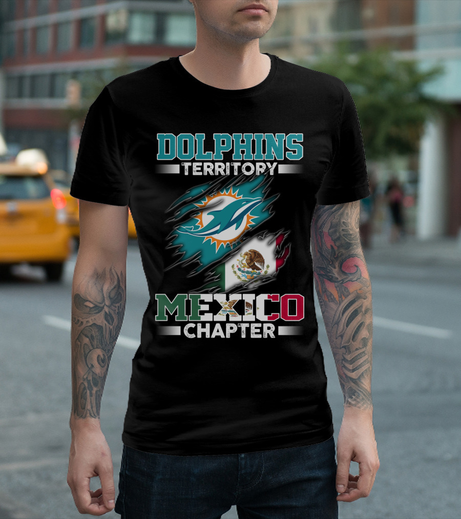 DOLPHINS TERRITORY MEXICO CHAPTER T-Shirt