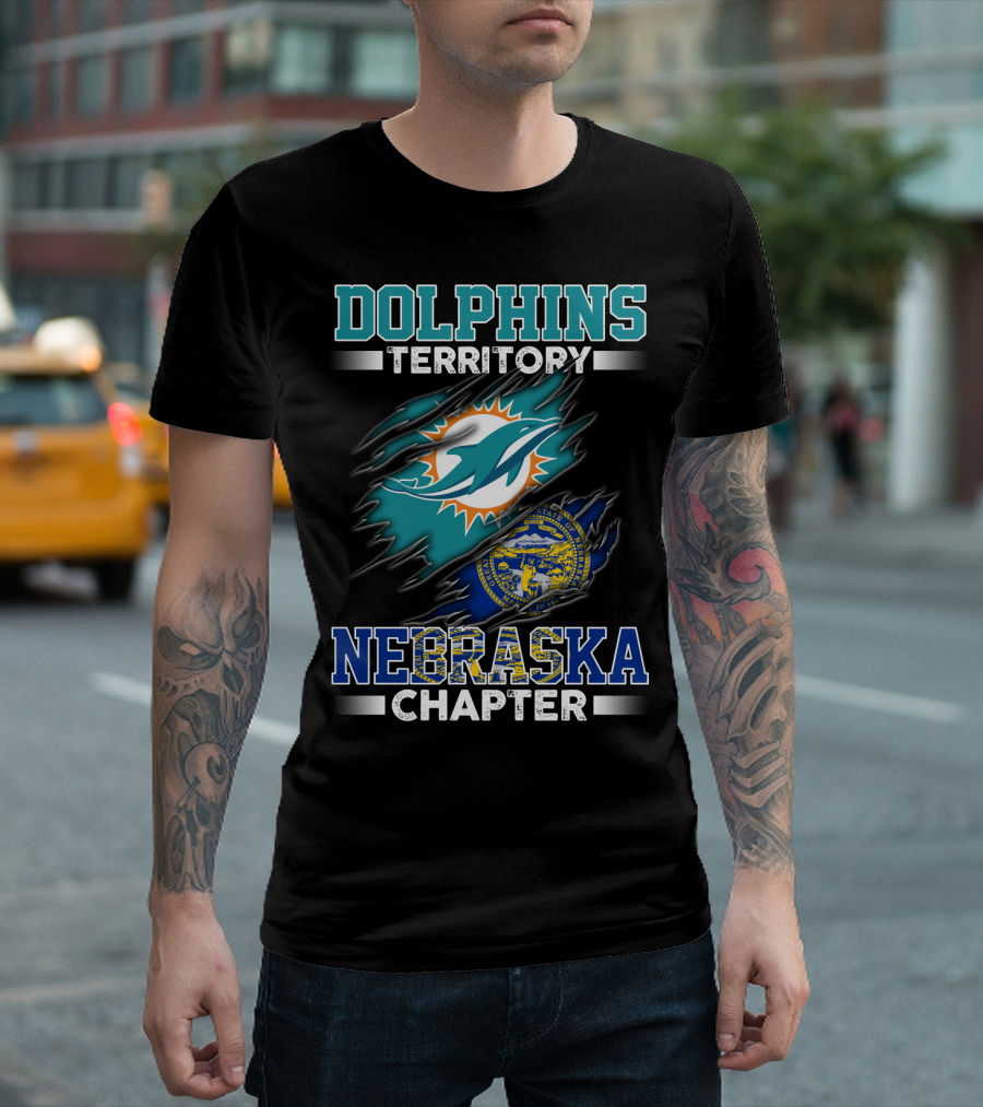 DOLPHINS TERRITORY NEBRASKA CHAPTER T-Shirt