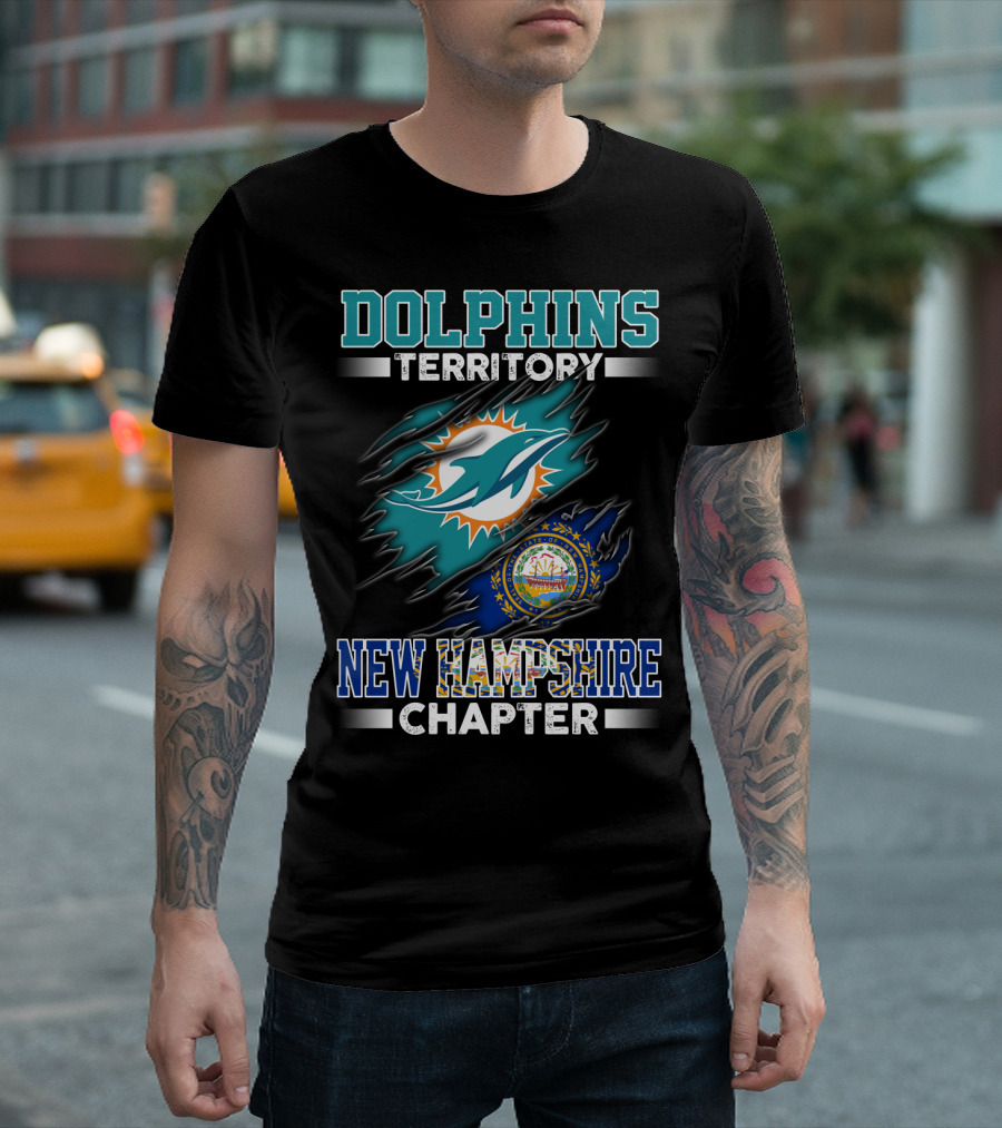 DOLPHINS TERRITORY NEW HAMPSHIRE CHAPTER T-Shirt