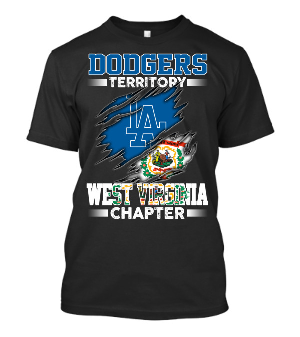 Dodgers Territory LA West Virginia Chapter T-Shirt