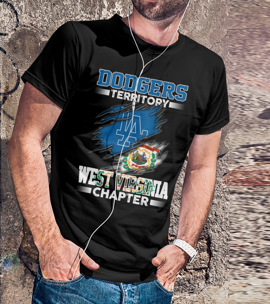 Dodgers Territory LA West Virginia Chapter T-Shirt