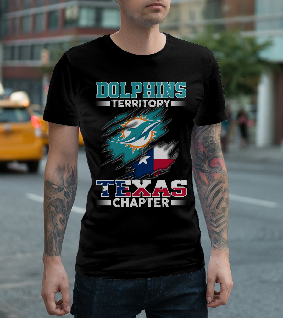 DOLPHINS TERRITORY TEXAS CHAPTER T-Shirt