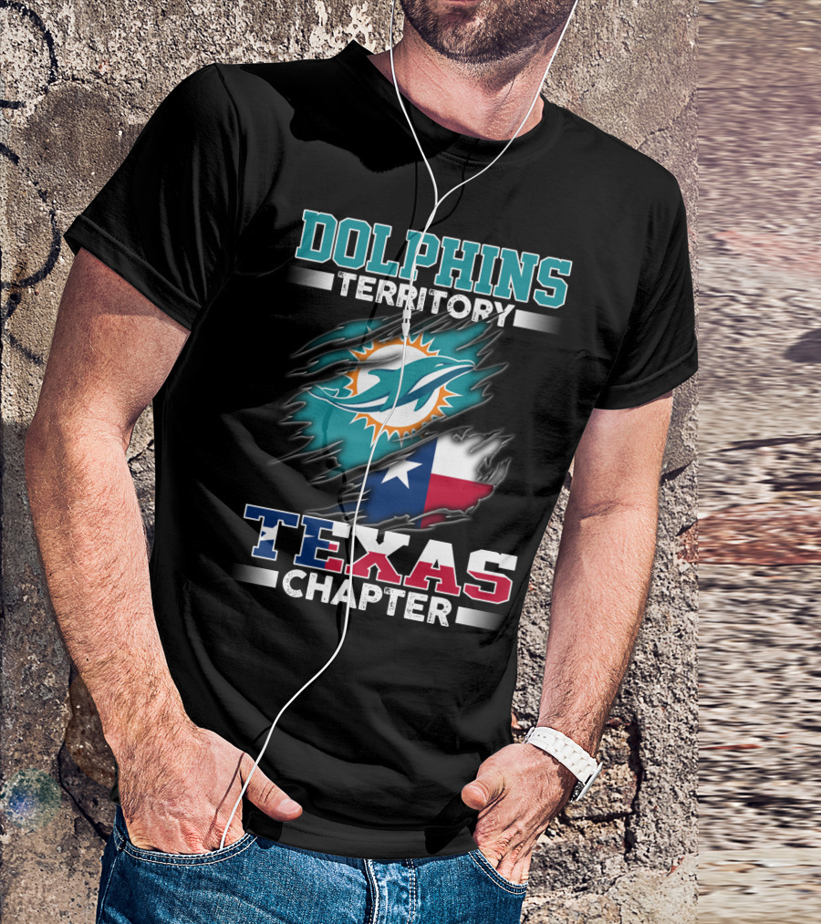 DOLPHINS TERRITORY TEXAS CHAPTER T-Shirt