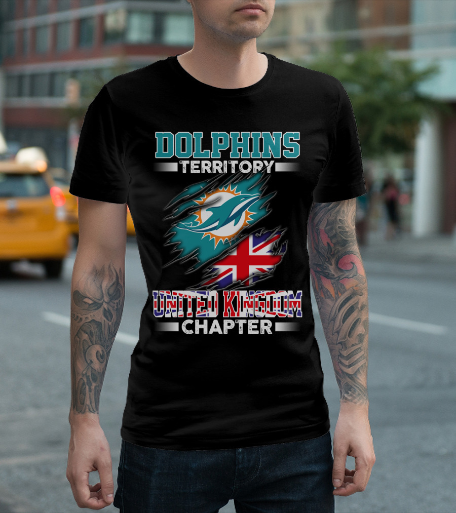 DOLPHINS TERRITORY UNITED KINGDOM CHAPTER T-Shirt