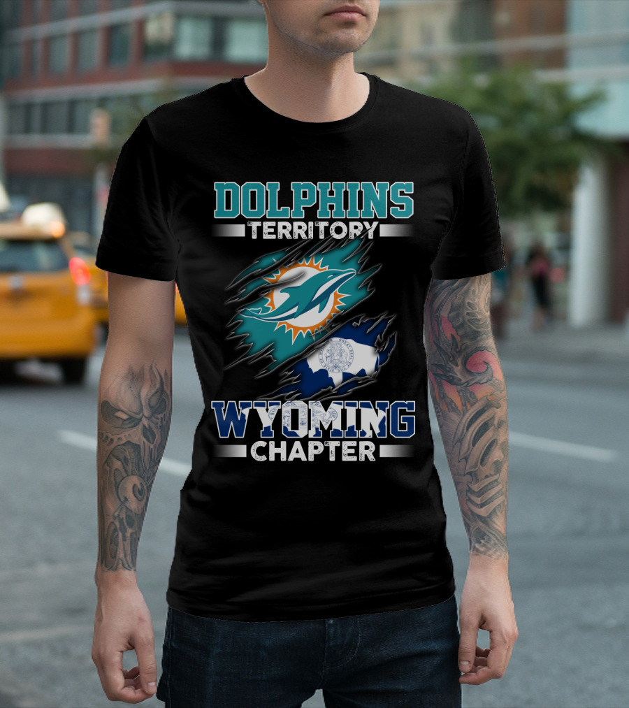 DOLPHINS TERRITORY WYOMING CHAPTER T-Shirt