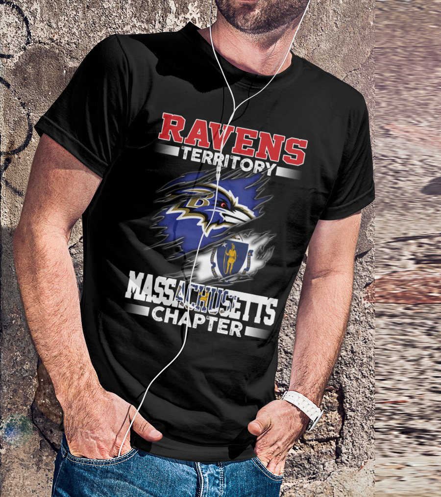 RAVENS TERRITORY MASSACHUSETTS CHAPTER T-Shirt