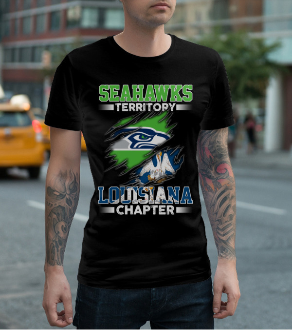 Seahawks Territory Louisiana Chapter T-Shirt