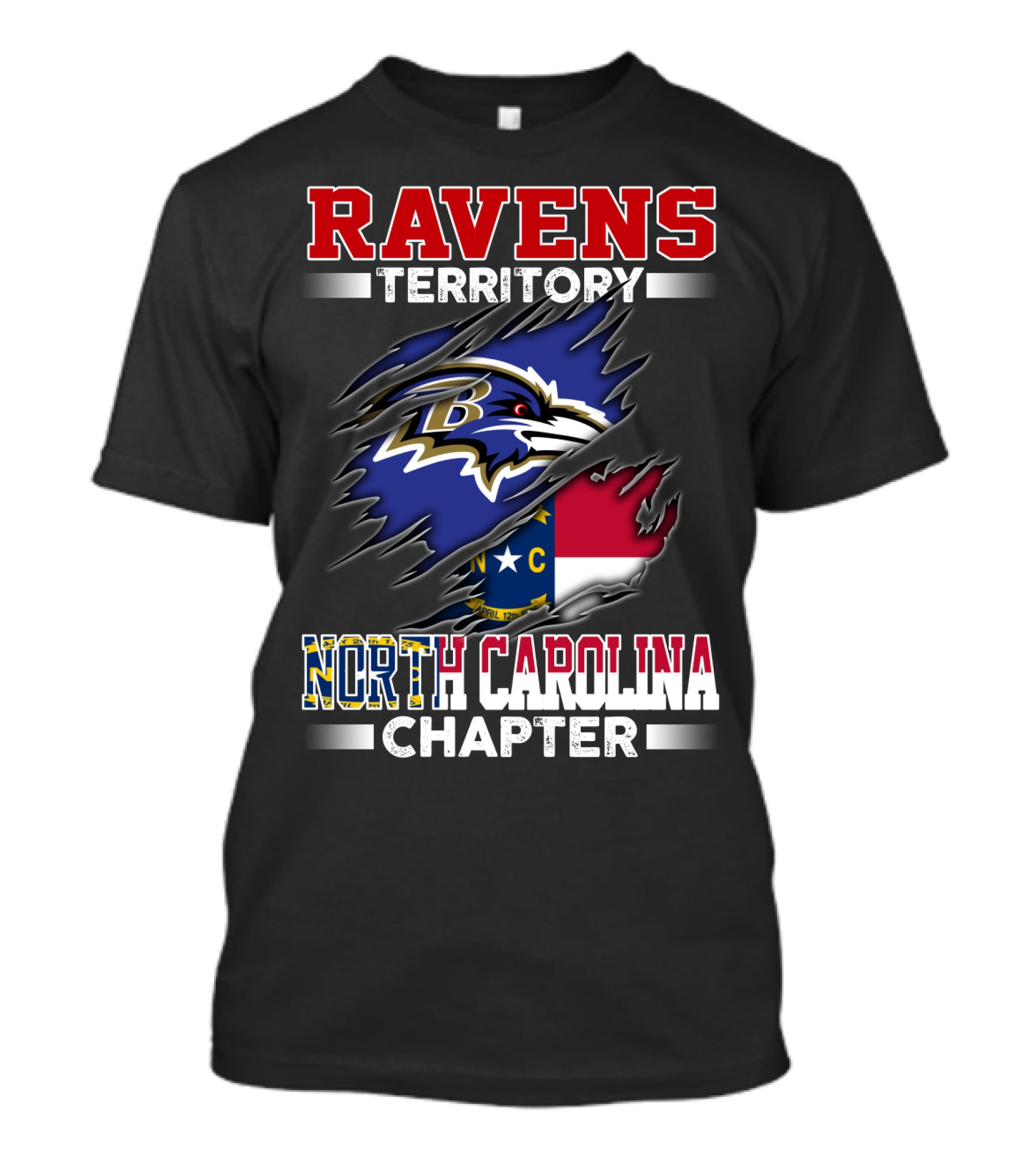 RAVENS TERRITORY NORTH CAROLINA CHAPTER T-Shirt