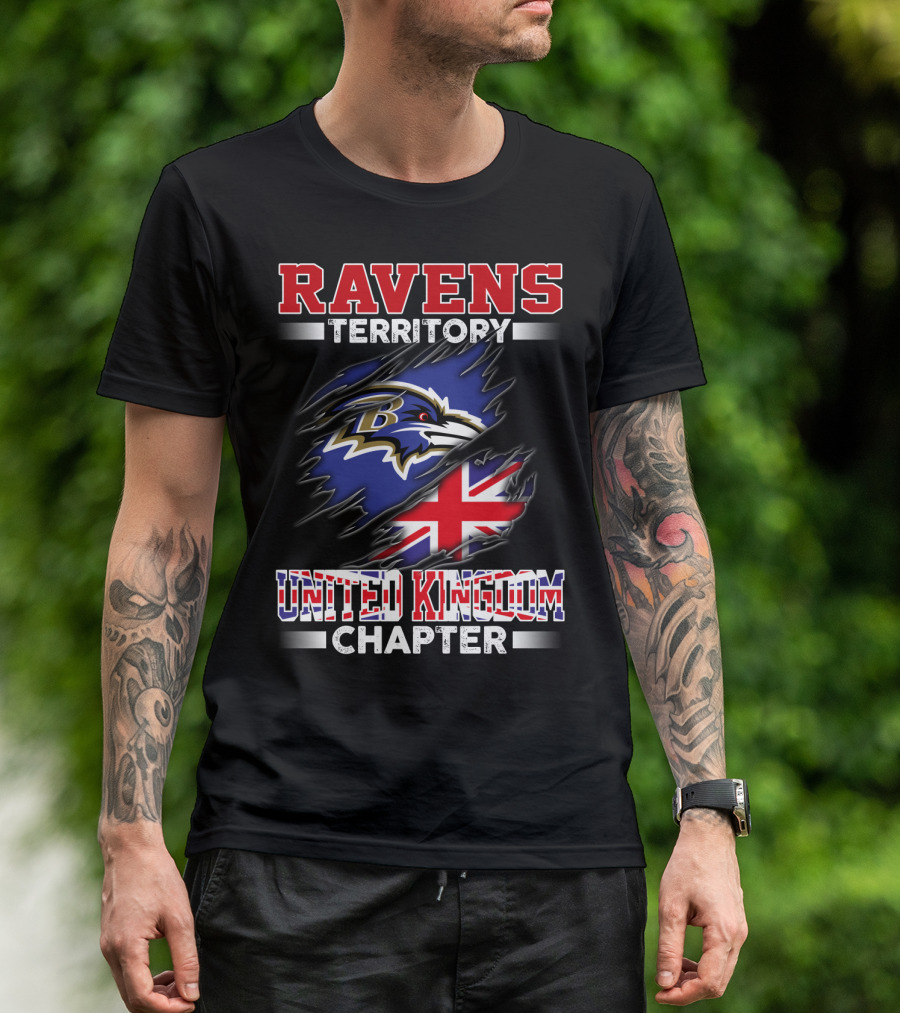 Ravens Territory United Kingdom Chapter T-Shirt