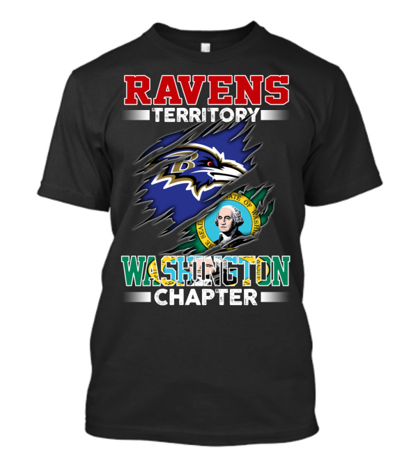 Ravens Territory Washington State Chapter T-Shirt