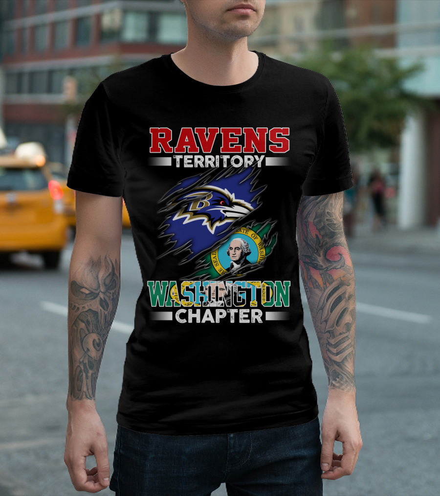 Ravens Territory Washington State Chapter T-Shirt