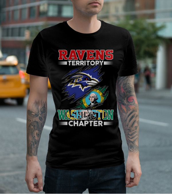 Ravens Territory Washington State Chapter T-Shirt