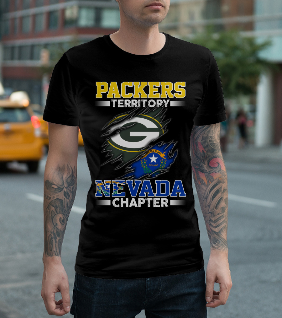 PACKERS TERRITORY NEVADA CHAPTER BATTLE BORN T-Shirt