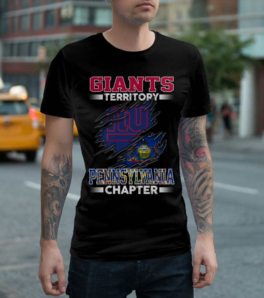 GIANTS TERRITORY PA PENNSYLVANIA CHAPTER T-Shirt