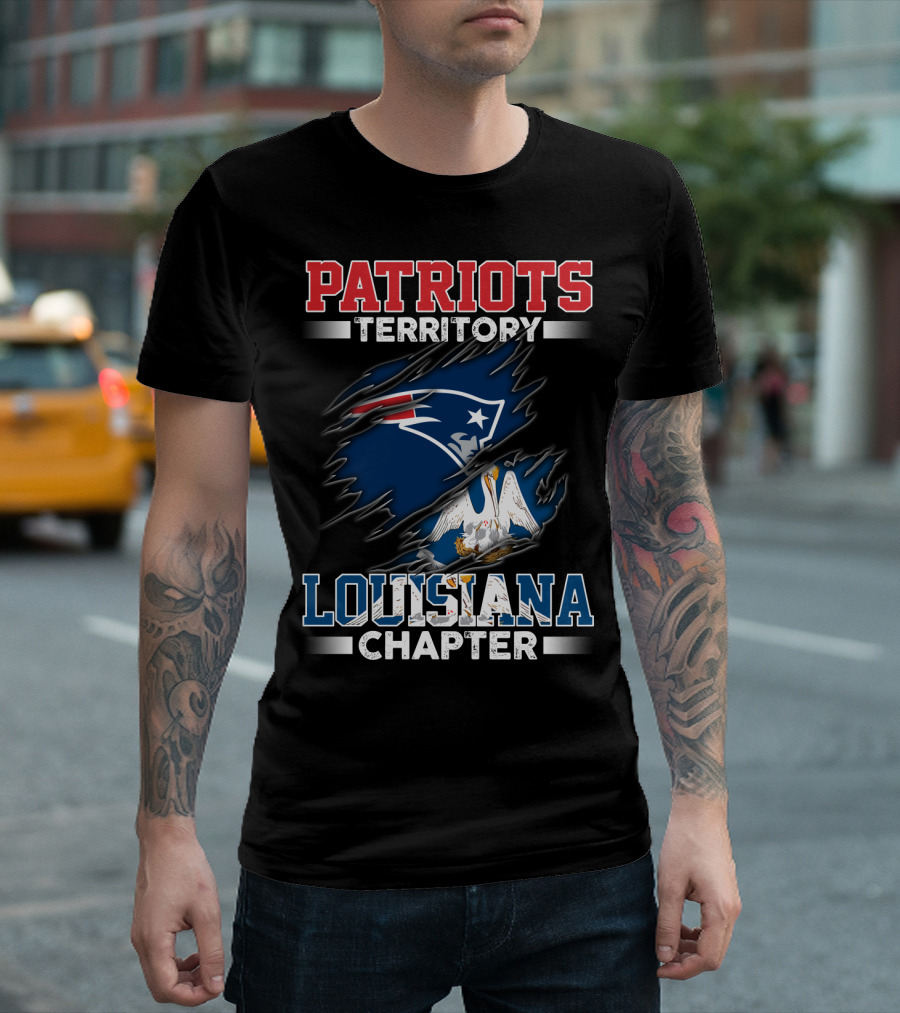 Louisiana Patriots Territory Chapter New England T-Shirt