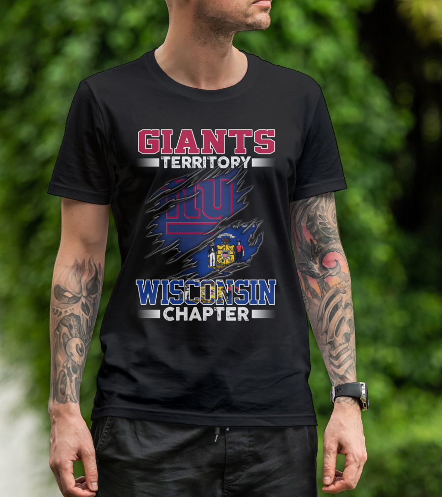 GIANTS Territory Wisconsin Chapter T-Shirt
