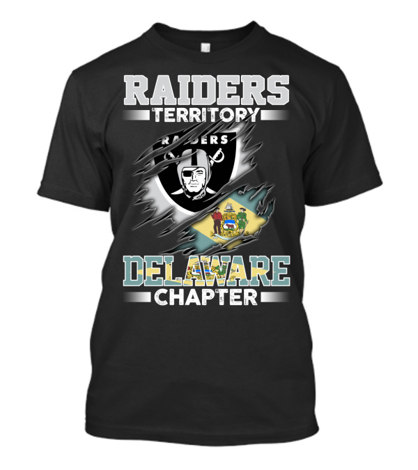 Raiders Territory Raider Delaware Chapter T-Shirt