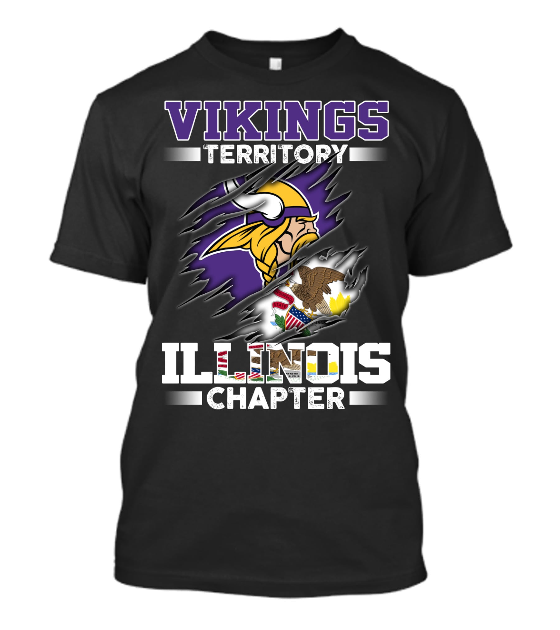 VIKINGS TERRITORY ILLINOIS CHAPTER T-Shirt