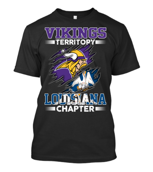 Vikings Territory Louisiana Chapter T-Shirt
