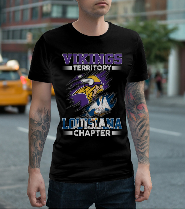 Vikings Territory Louisiana Chapter T-Shirt