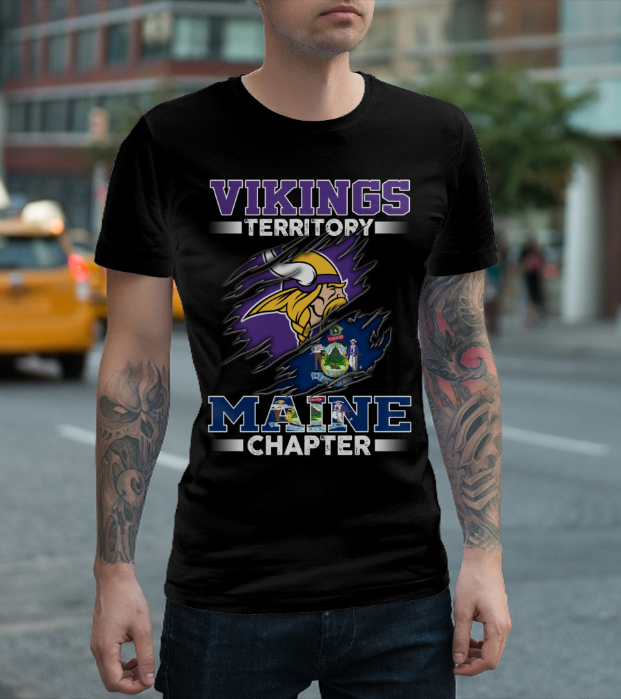 VIKINGS TERRITORY MAINE CHAPTER T-Shirt