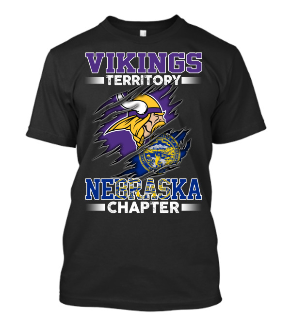 Vikings Territory Nebraska Chapter T-Shirt