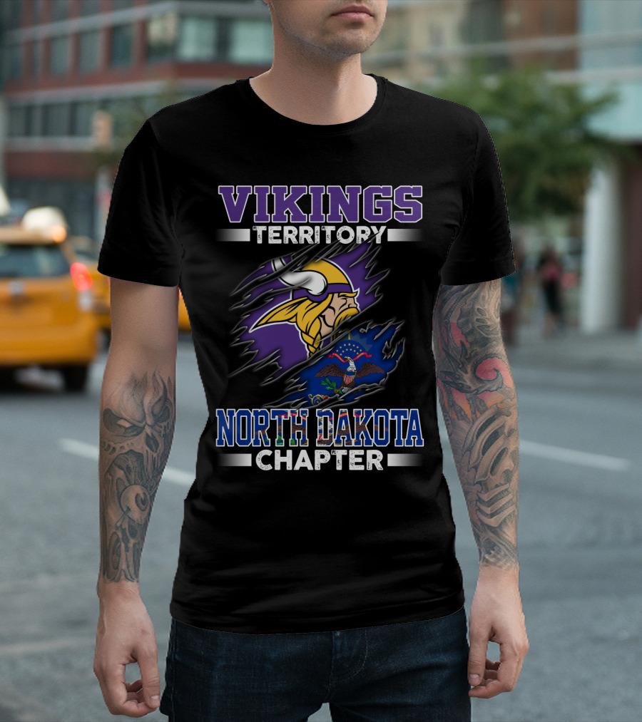 VIKINGS TERRITORY NORTH DAKOTA CHAPTER T-Shirt