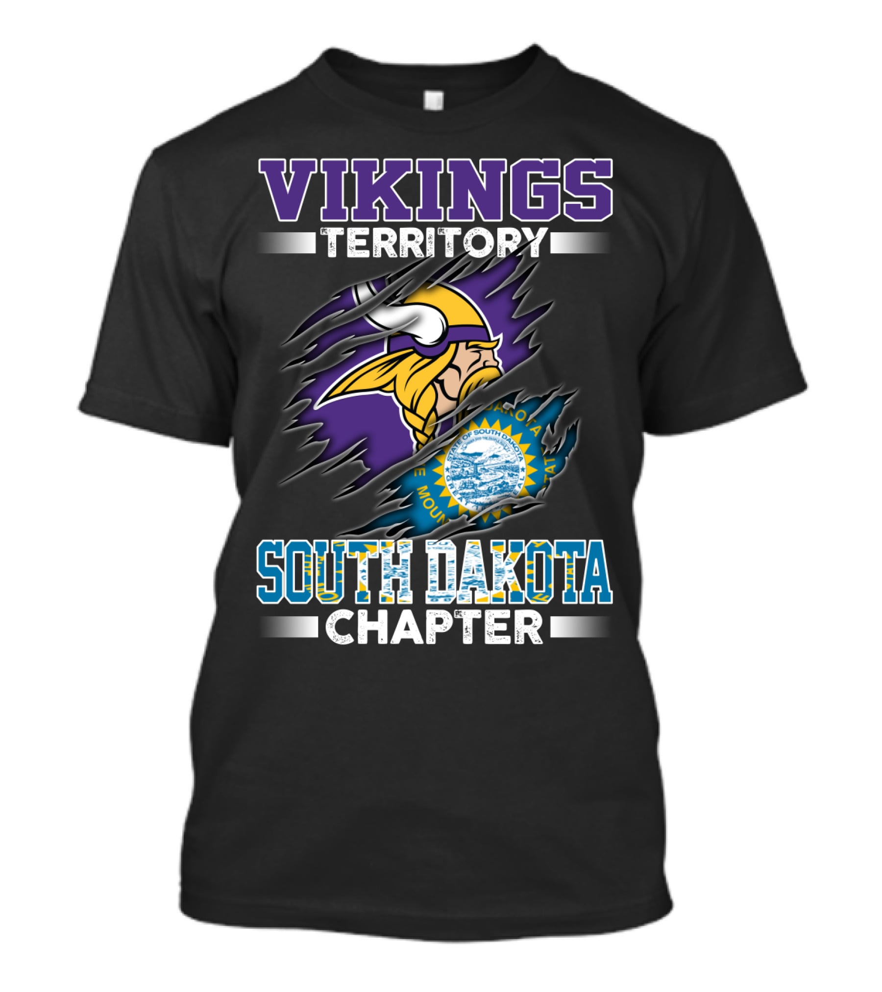 VIKINGS TERRITORY SOUTH DAKOTA CHAPTER T-Shirt