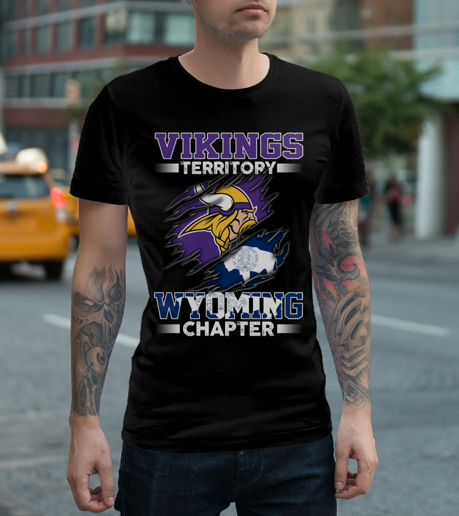 Vikings Territory Wyoming Chapter T-Shirt