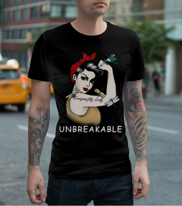 Dragonfly Lady Unbreakable T-Shirt