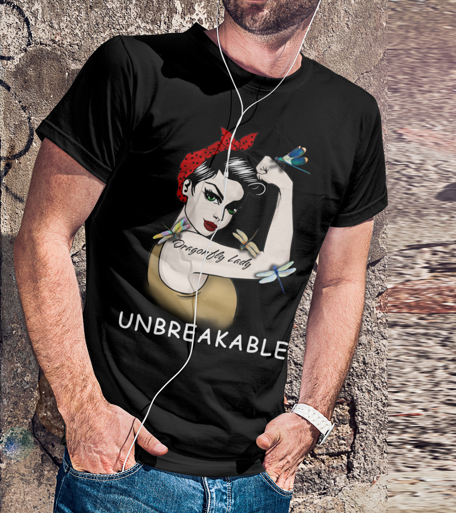 Dragonfly Lady Unbreakable T-Shirt