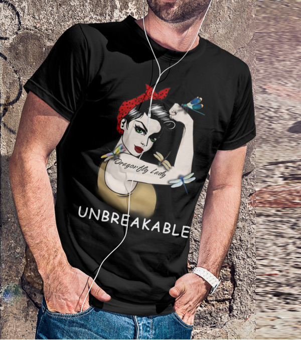 Dragonfly Lady Unbreakable T-Shirt