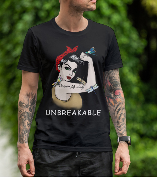 Dragonfly Lady Unbreakable T-Shirt