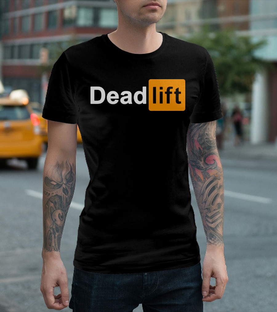 Deadlift Lift Training Strength Fitness W02 T-Shirt