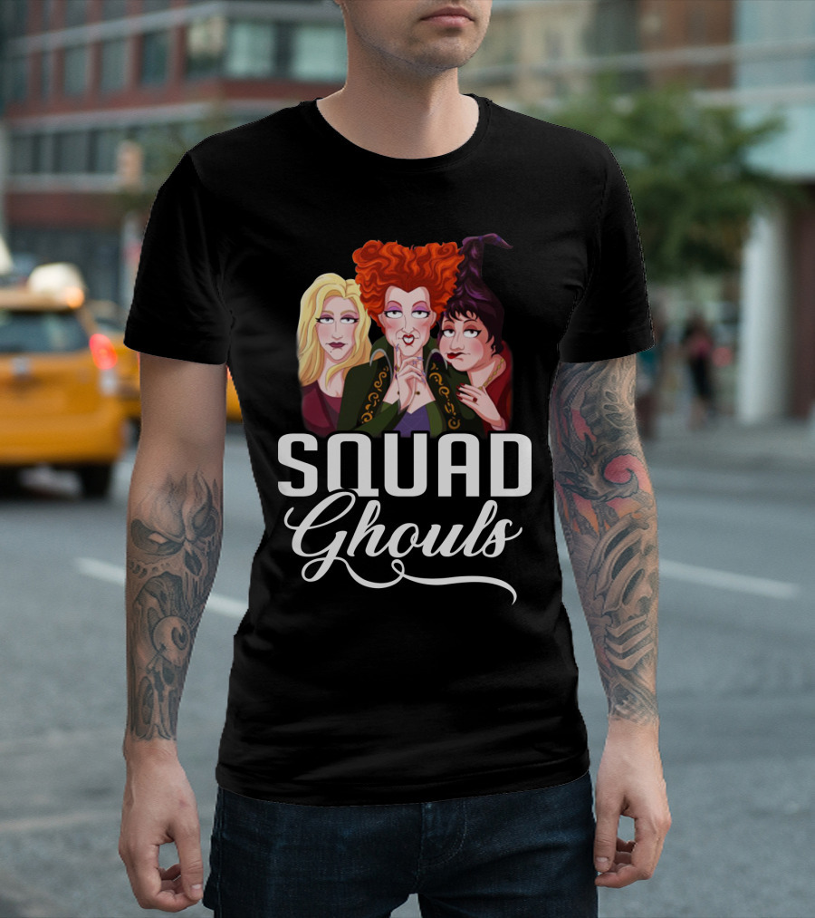 Squad Ghouls Sanderson Sisters Hocus Pocus T-Shirt